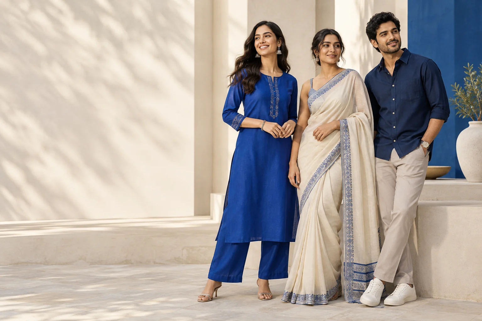 Contemporary fashion for women and men in India